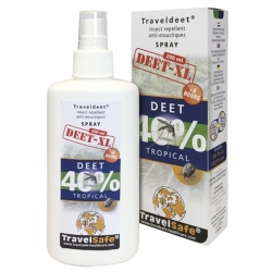 Spray odstraszający owady TravelDeet 40% XL 200 ml - TravelSafe